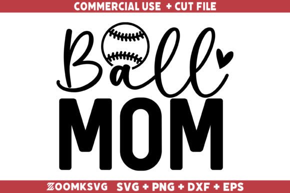 Ball Mom Graphics: A Crafts Asset for Branding