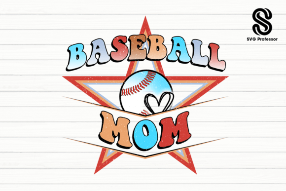 Baseball Mom Sublimation PNG: A Designer's Take