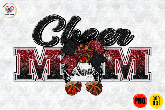 Cheer Mom, Messy Bun Design Review