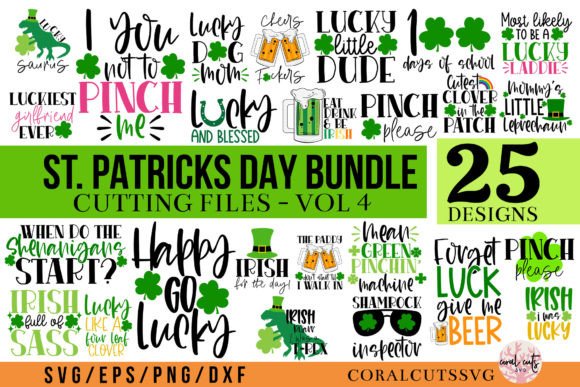 St Patricks Day Cute SVG Bundle: Graphics for Crafts